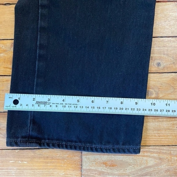 LEVI’S 501 men black button fly 100% cotton Plus size 42 - Picture 11 of 14